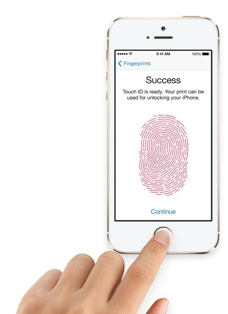 iPhone 5s fingerprint