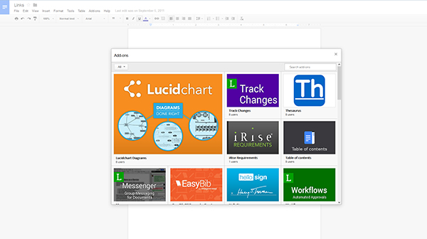google-docs-addons