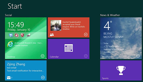 Microsoft-Interactive-Live-Tiles