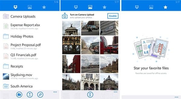 dropbox-wp-screens