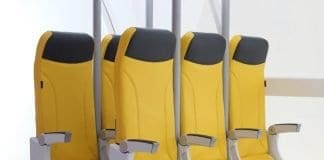 Skyrider 2.0 е авионско седиште на кое патниците ќе седат во скоро стоечка позиција